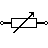 variable resistor symbol