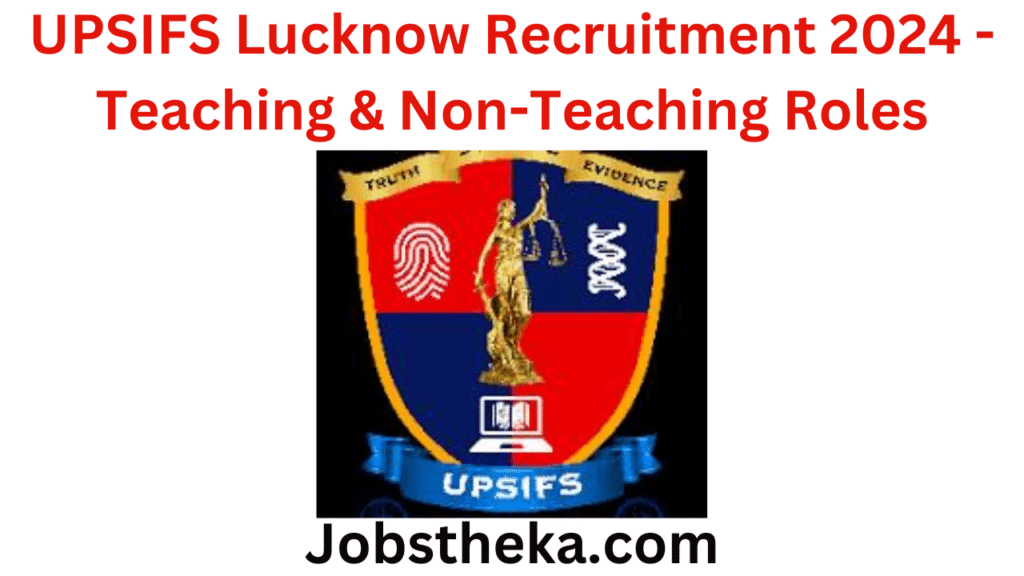 Lucknow UPSIFS 33 Various Posts Apply Online